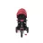 Lorelli Jaguar Air tricikli - Red & Black Luxe