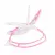 Chipolino Enjoy rezgő-zenélő pihenőszék 18 kg-ig - Pink