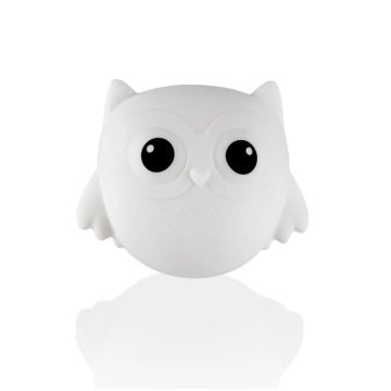 Zopa Szilikon falra szerelhető éjjeli fény - Bagoly