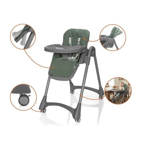 Zopa primo Etetőszék - Light Grey