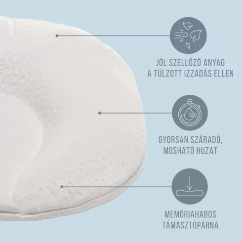 Zopa Tencel támasztópárna - laposfejűség megelőzésére