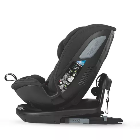 Coccolle Velsa iSize 360°-ban forgatható gyerekülés (40-150 cm) - Jet Black