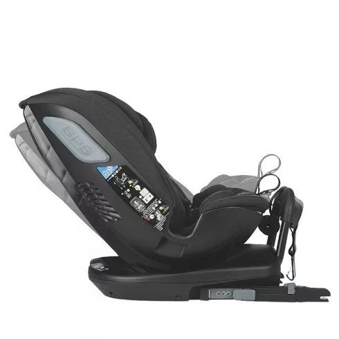 Coccolle Velsa iSize 360°-ban forgatható gyerekülés (40-150 cm) - Jet Black