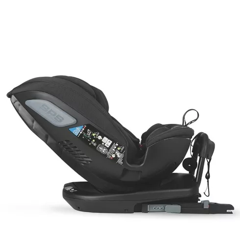 Coccolle Velsa iSize 360°-ban forgatható gyerekülés (40-150 cm) - Jet Black