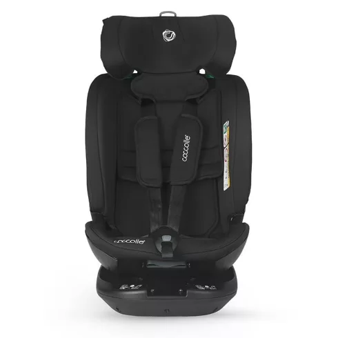 Coccolle Velsa iSize 360°-ban forgatható gyerekülés (40-150 cm) - Jet Black