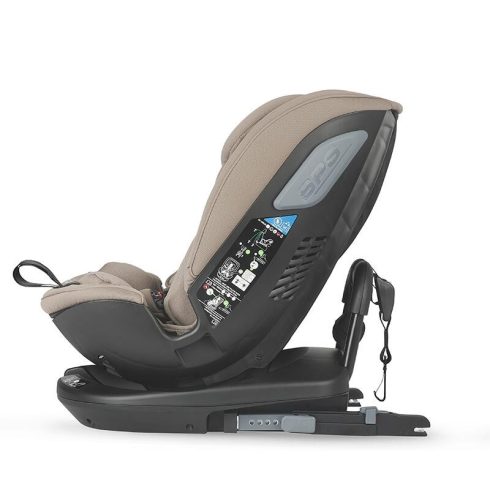 Coccolle Velsa iSize 360°-ban forgatható gyerekülés (40-150 cm) - Taupe Brown