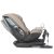 Coccolle Velsa iSize 360°-ban forgatható gyerekülés (40-150 cm) - Taupe Brown
