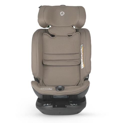 Coccolle Velsa iSize 360°-ban forgatható gyerekülés (40-150 cm) - Taupe Brown