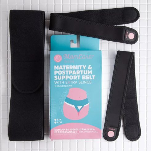 Momcare Kismama- és szülés utáni derék és pocaktámasz extra pántokkal L-XL