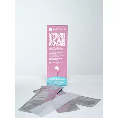 Momcare Császármetszés hegkezelő szilikontapasz 3db L-XL