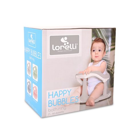 Lorelli Happy Bubbles babaülőke kádba - Mellow rose Bear