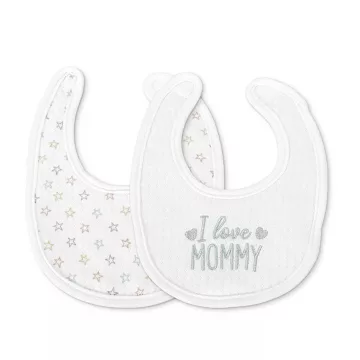 Lorelli Natural tépőzáras előke 2db - Unisex