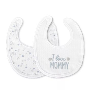 Lorelli Natural tépőzáras előke 2db - Boy