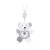 Chipolino babakocsi/kiságy játék - Teddy Bear