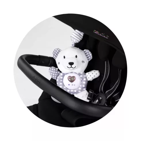 Chipolino babakocsi/kiságy játék - Teddy Bear