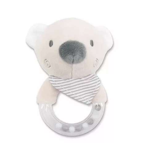 Lorelli Toys Plüss csörgő - Bézs Maci