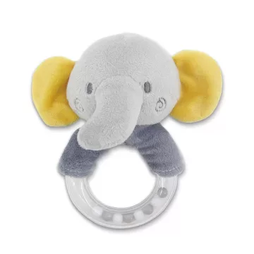 Lorelli Toys Plüss csörgő - Elefánt