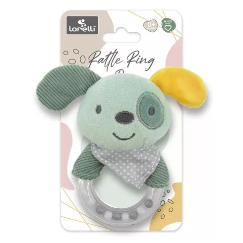 Lorelli Toys Plüss csörgő - Kutyus