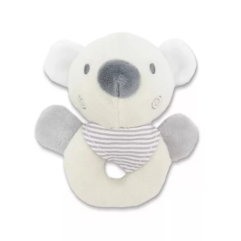 Lorelli Toys Plüss csörgő karika - Bézs Maci