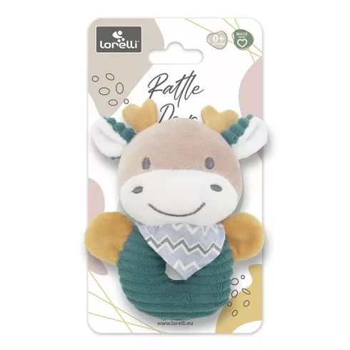 Lorelli Toys Plüss csörgő karika - Szarvas
