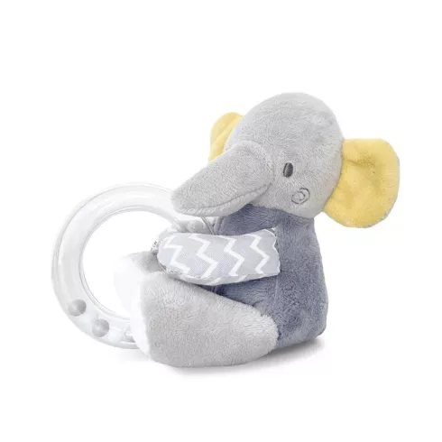 Lorelli Toys Plüss gyűrűs játék - Elefánt