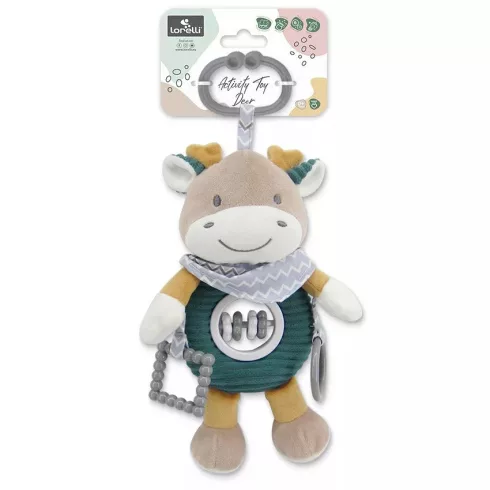 Lorelli Toys plüss csörgőjáték - Szarvas