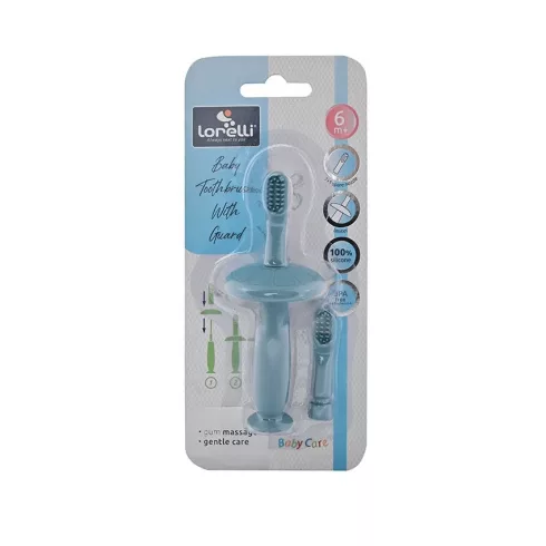 Lorelli Baby Care Fogkefe 6hó+ - Moonlight Blue