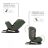 Lorelli Capella autósülés ISOFIX 40-150cm - Grey