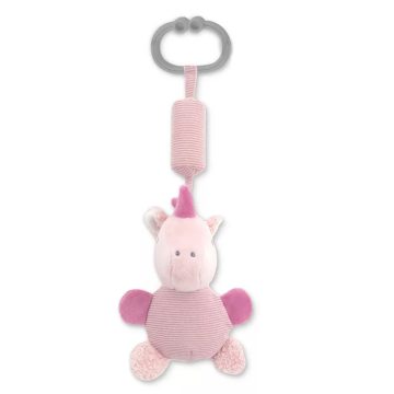   Lorelli Toys Campanula plüss babakocsi játék - Pink Unikornis