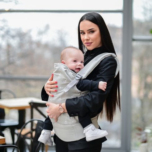 Lorelli Wally kenguru - Grey Floral