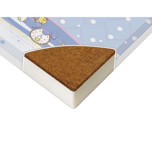 Lorelli Havana kókusz-szivacs matrac 60x120x10 cm - Green Giraffe