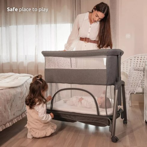 Lorelli Layla 2in1 babaöböl és járóka - Grey