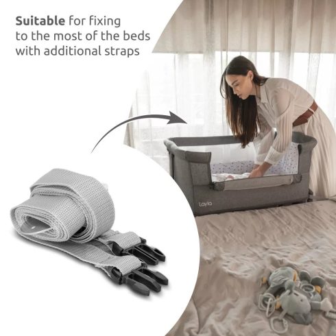 Lorelli Layla 2in1 babaöböl és járóka - Grey