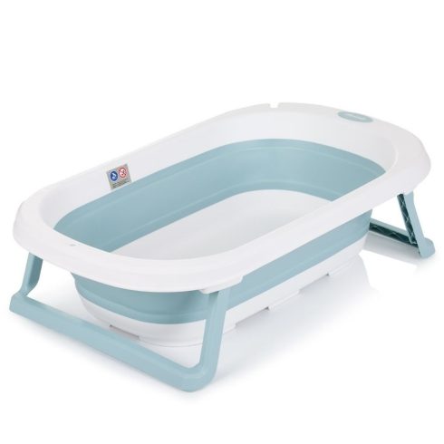 Chipolino Isla összecsukható kád hálós babatartóval 81 cm - Blue