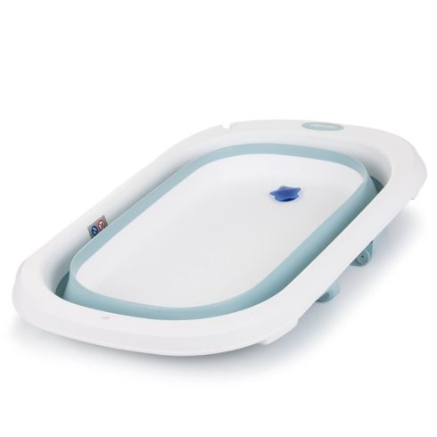 Chipolino Isla összecsukható kád hálós babatartóval 81 cm - Blue