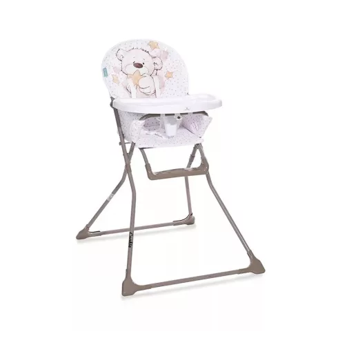 Lorelli Cookie fix etetőszék - White Teddy Bear