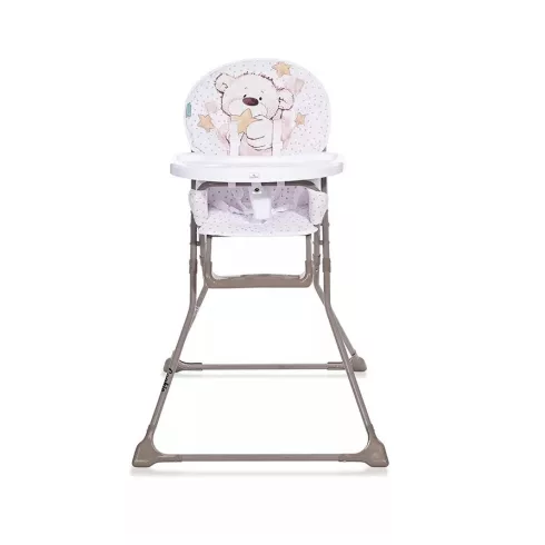 Lorelli Cookie fix etetőszék - White Teddy Bear