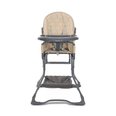 Lorelli Bonbon fix etetőszék - Beige Leather