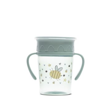   Lorelli My Friend 360 itatópohár foganytúval 275ml - Iceberg Green