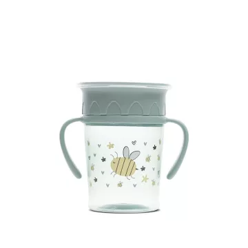   Lorelli My Friend 360 itatópohár foganytúval 275ml - Iceberg Green