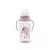 Lorelli My Friend itatópohár fogantyúval 350ml 6hó+ - Mellow Rose