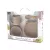 Lorelli Természetes szilikon 4 db-os étkészlet - Beige