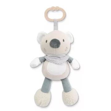   Lorelli Toys rögzíthető plüss zenélő játék - Bézs Maci