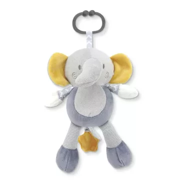  Lorelli Toys rögzíthető plüss zenélő játék - Elefánt
