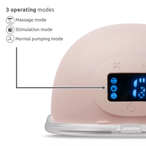 Lorelli Aya Hands Free elektromos mellszívó - Pink