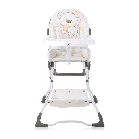 Lorelli Bonbon fix etetőszék - White Teddy Bear