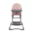 Lorelli Bonbon fix etetőszék - Rose Leather
