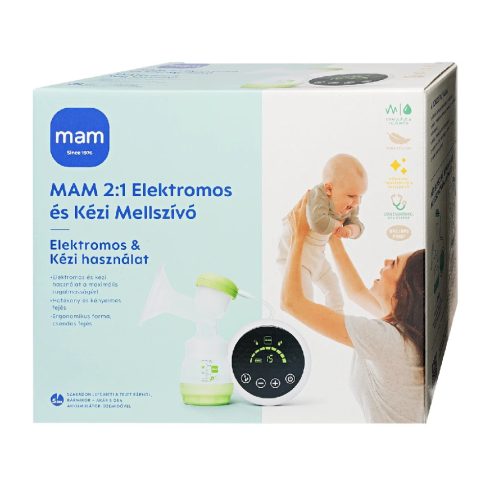 MAM 2:1 Elektromos és kézi mellszívó készülék