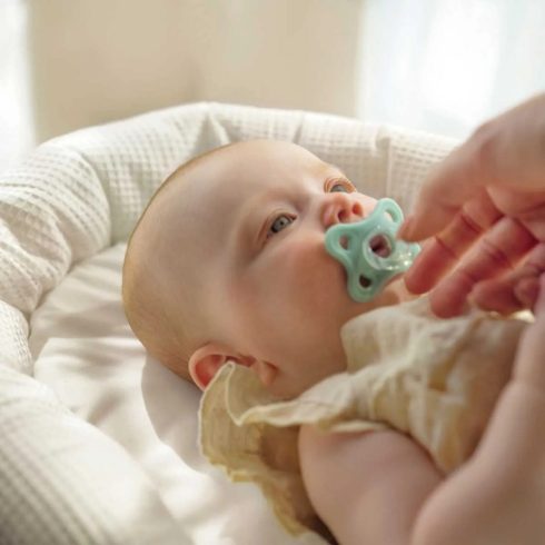 MAM Comfort szilikon cumi 0-3 hó - Pasztell Kék