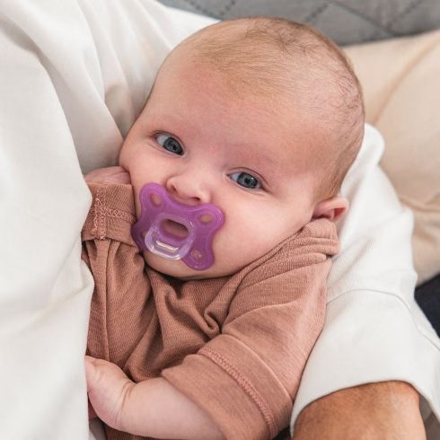 MAM Comfort szilikon cumi 0-3 hó - Pasztell Rózsaszín